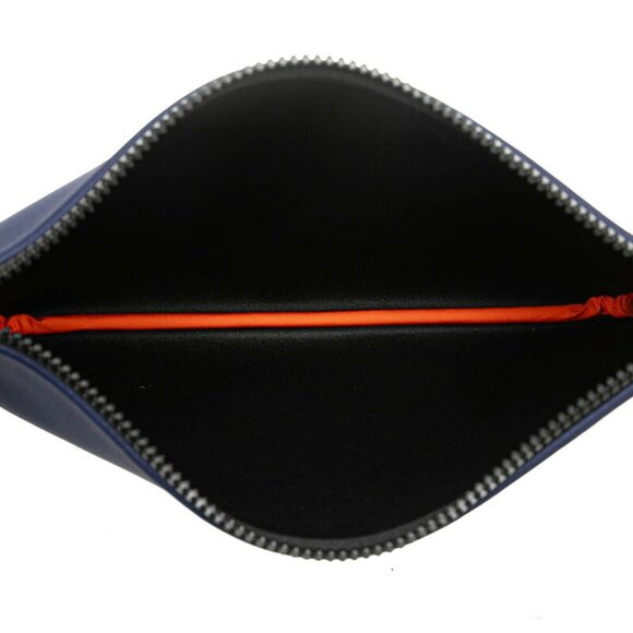 HERMES Navy Pouch - Picture 4 of 6